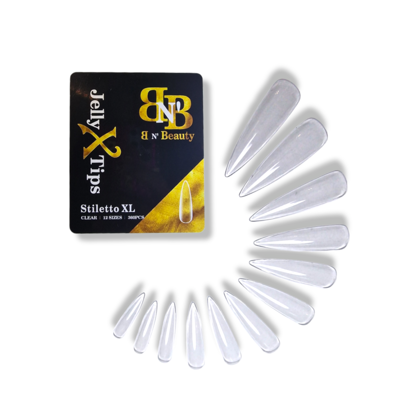 JELLY X TIPS - STILETTO EXTRA LONG 120PCS
