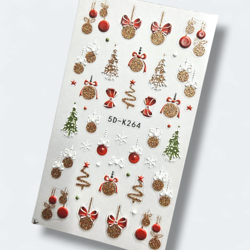 NAIL STICKERS - CHRISTMAS #10